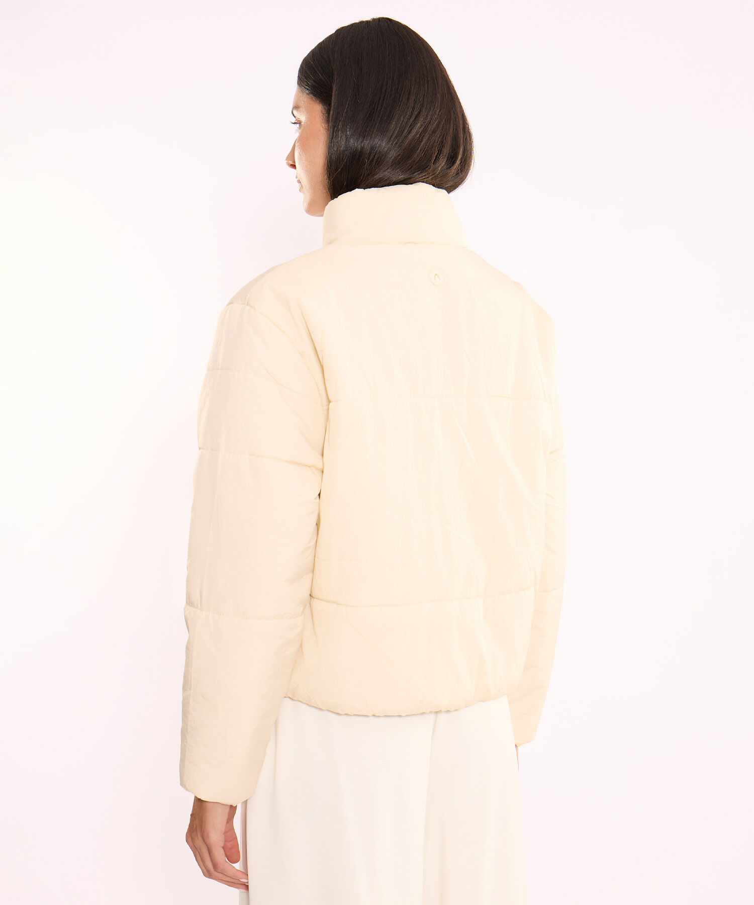 Chaqueta Para Mujer Crema