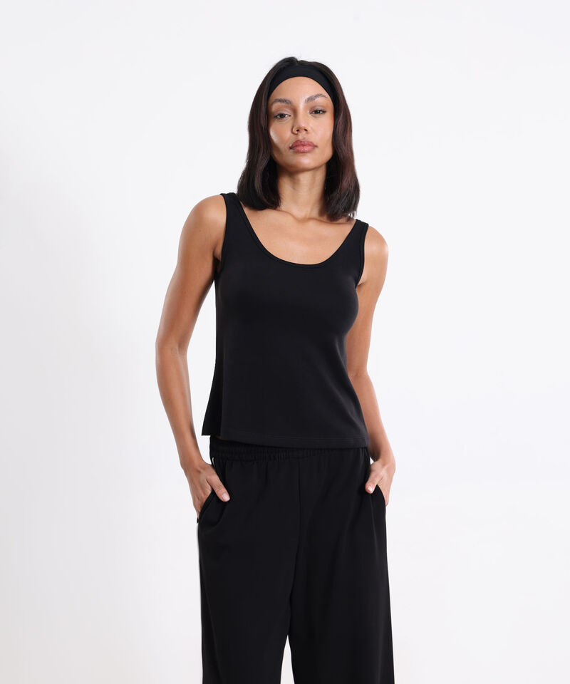 Camiseta Para Mujer Negro