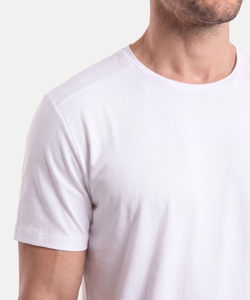 Camiseta Para Hombre Blanco