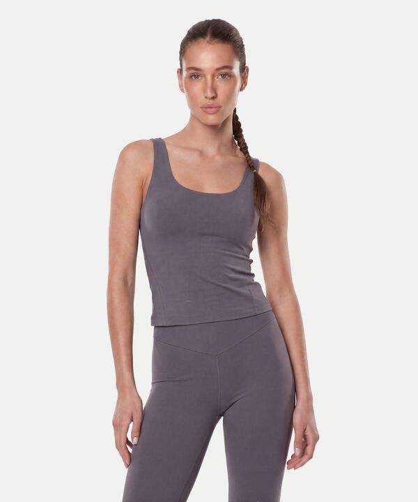 Camiseta Para Mujer Gris image number null