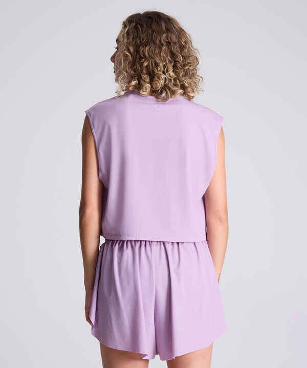 Camiseta Para Mujer Lila