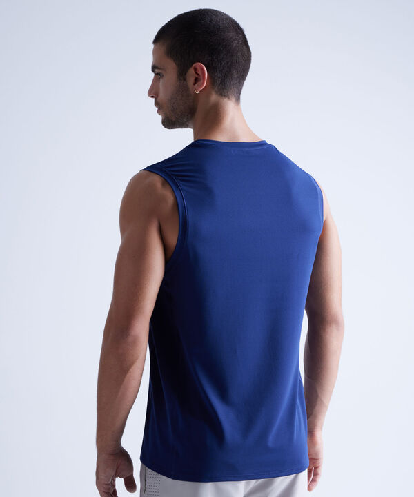 Camiseta Para Hombre Azul image number null