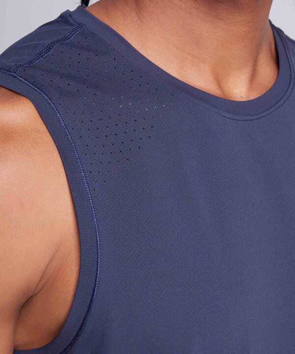 Camiseta Para Hombre AzulOscuro