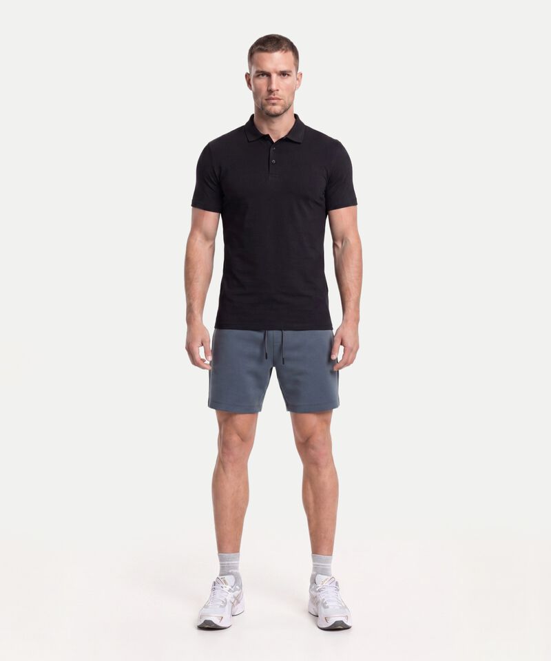Polo Para Hombre Negro