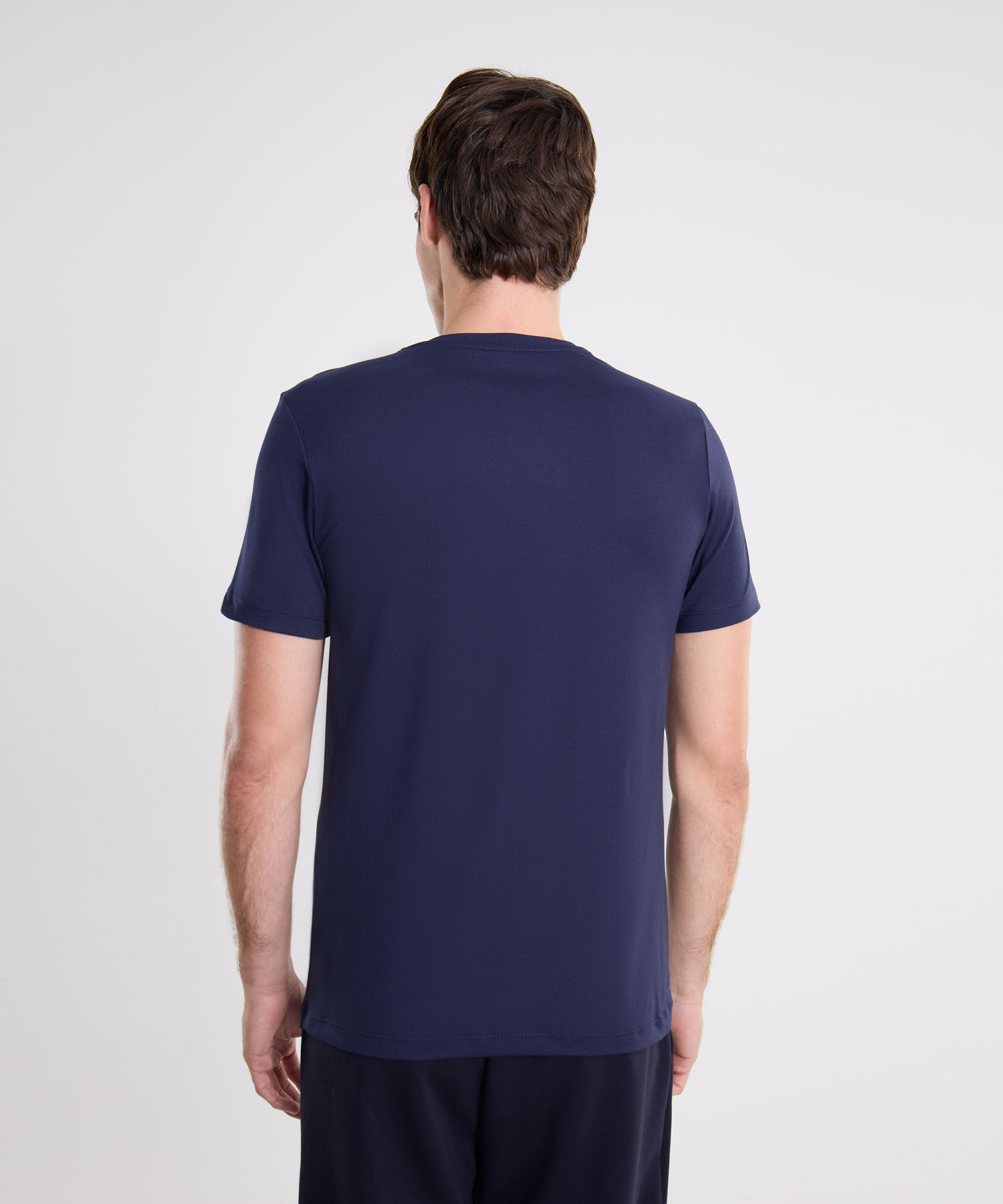 Camiseta Para Hombre AzulOscuro