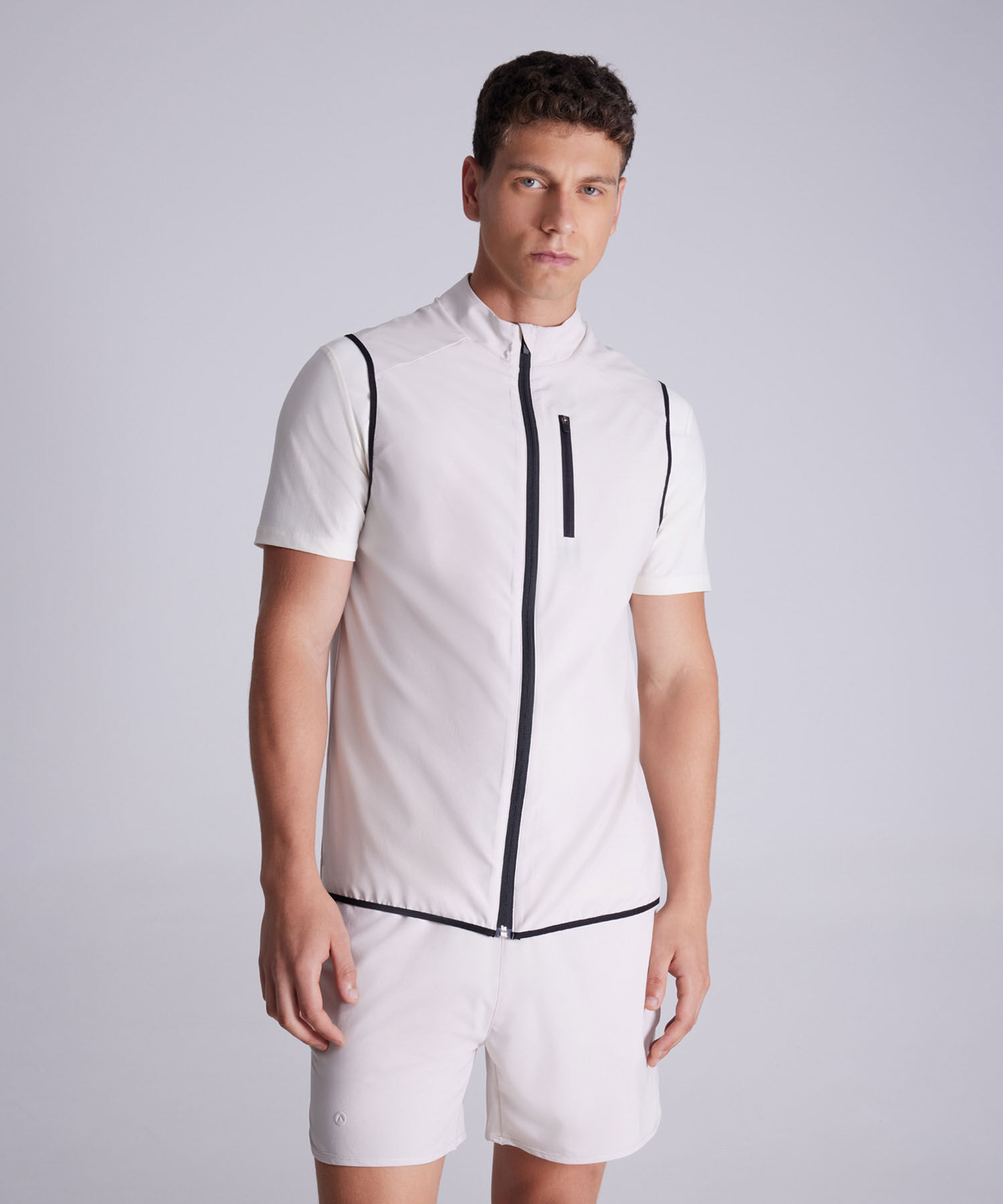 Chaleco Para Hombre Beige
