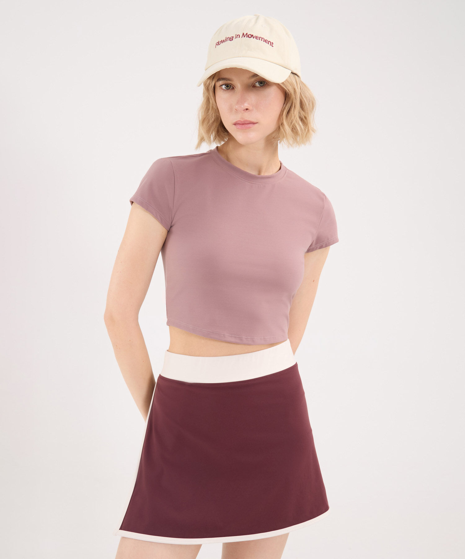 Camiseta Para Mujer Lila