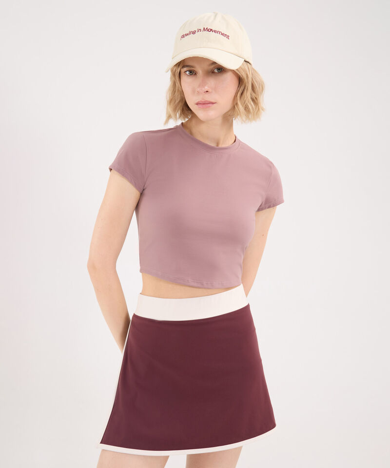 Camiseta Para Mujer Lila