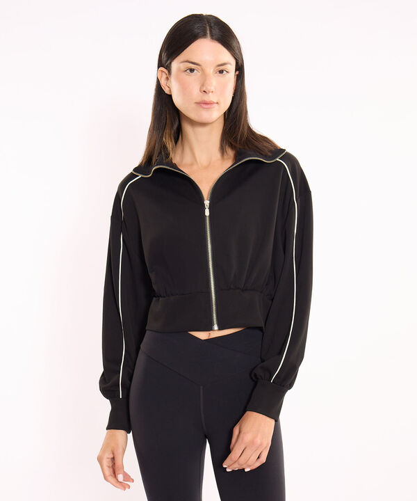 Buzo Para Mujer Negro image number null