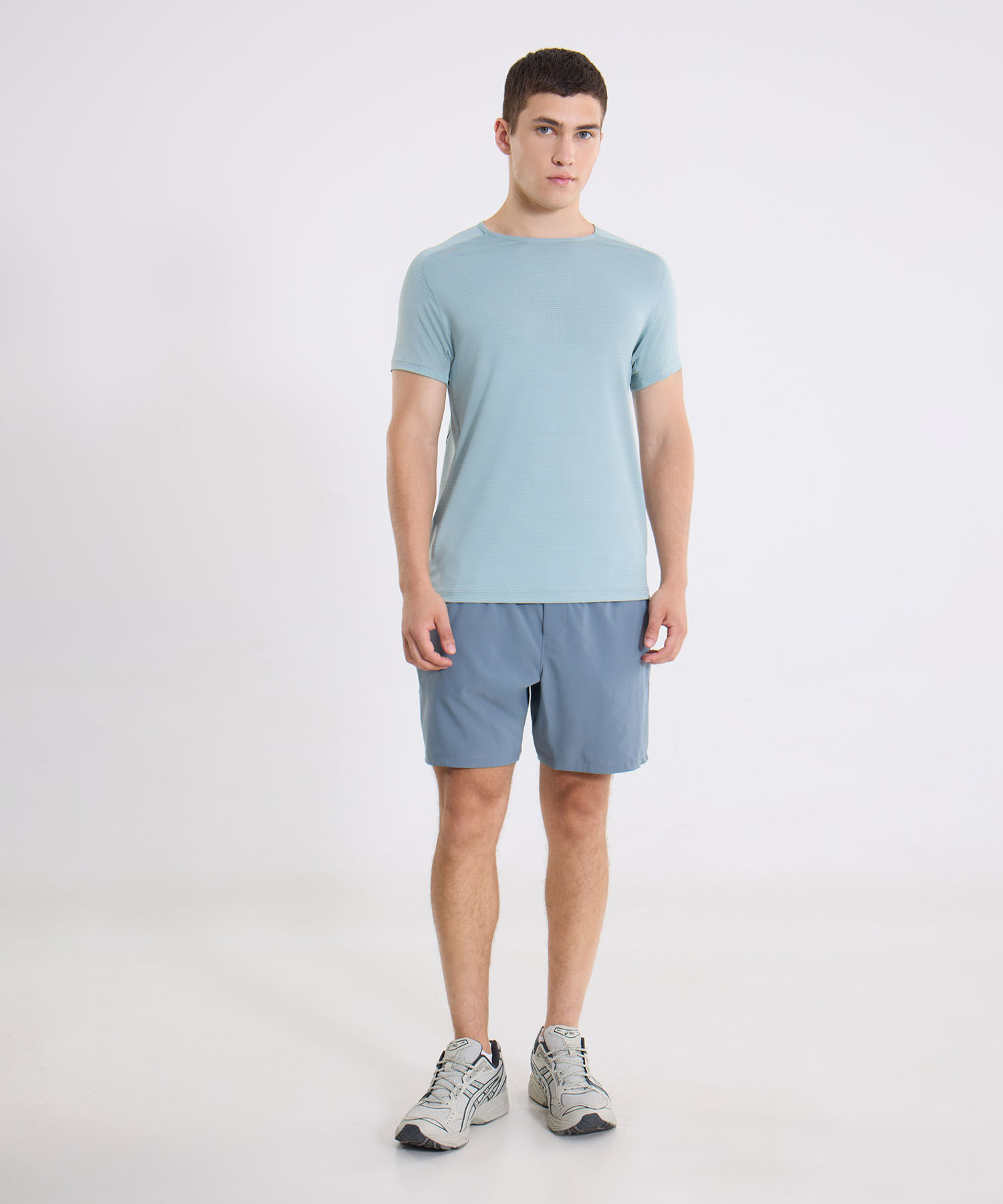 Camiseta Para Hombre VerdeClaro