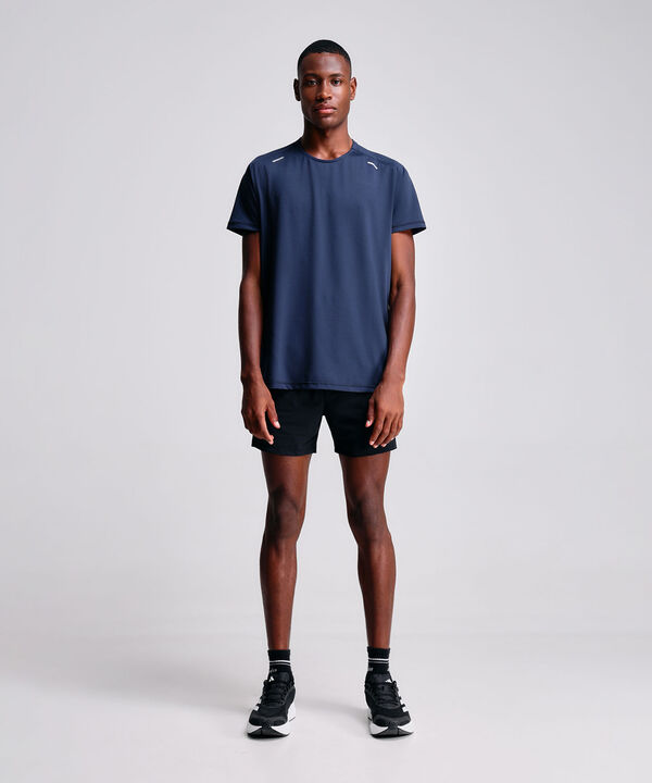 Camiseta Para Hombre AzulOscuro