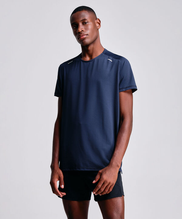 Camiseta Para Hombre AzulOscuro image number null