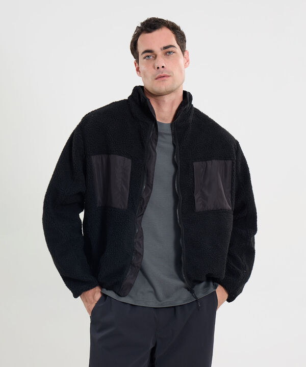 Chaqueta Para Hombre Negro image number null