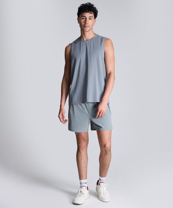 Camiseta Para Hombre GrisOscuro image number null