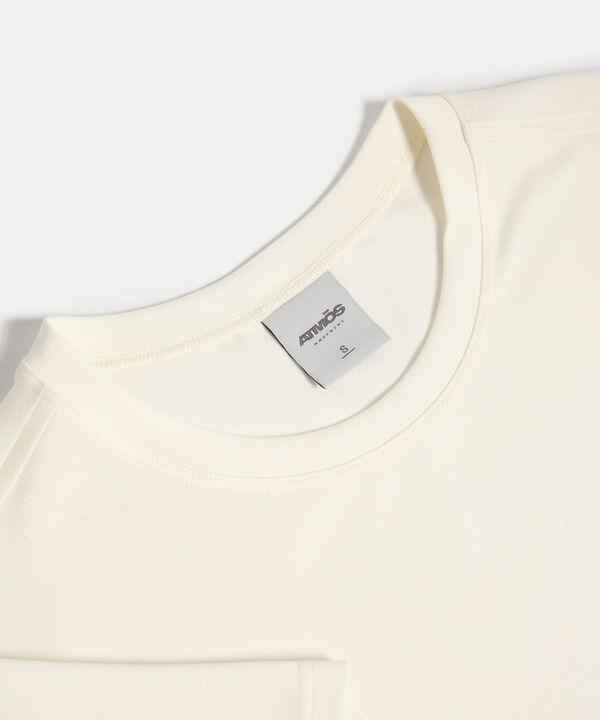 Camiseta Para Mujer Marfil image number null