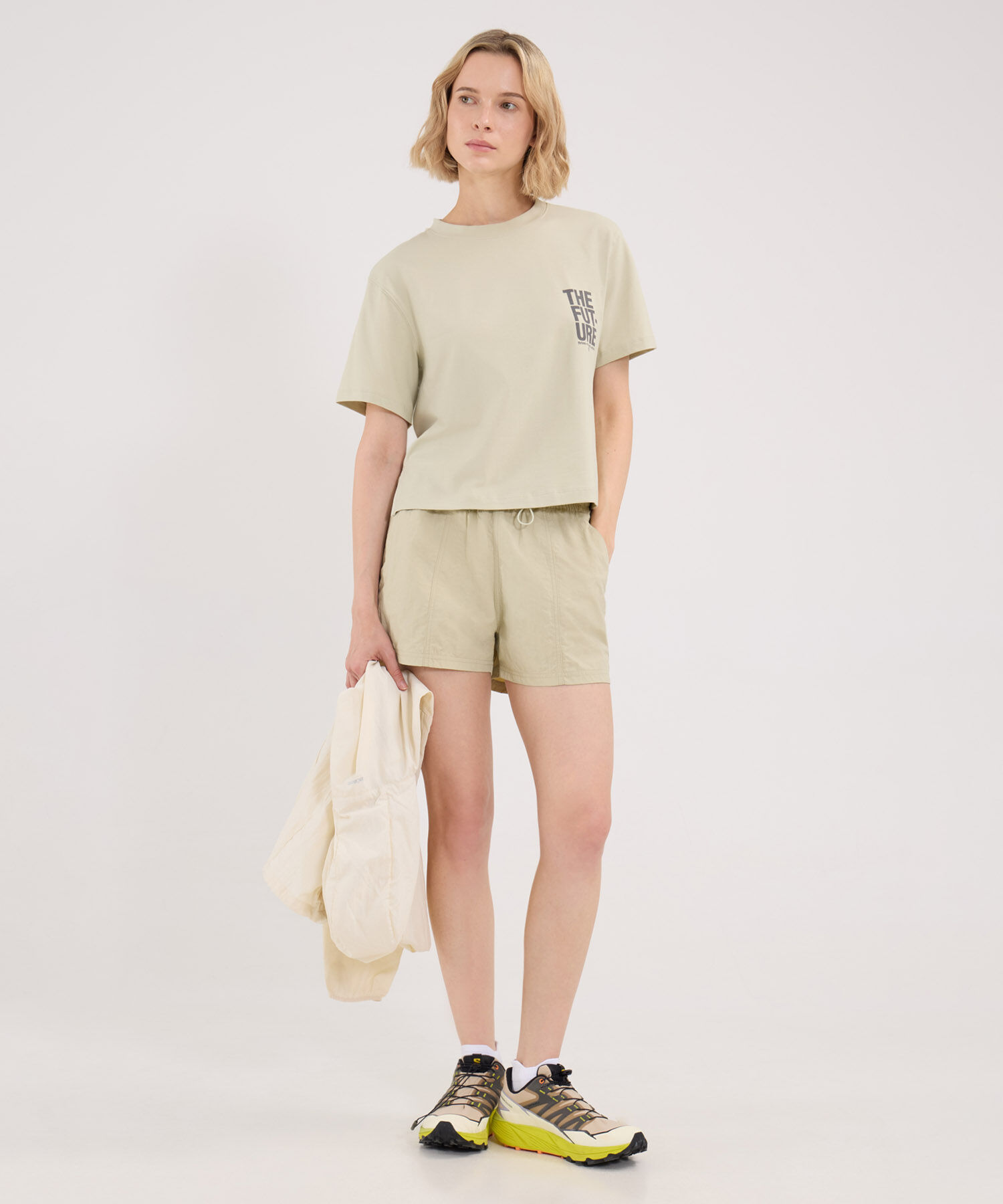 Camiseta Para Mujer VerdeClaro