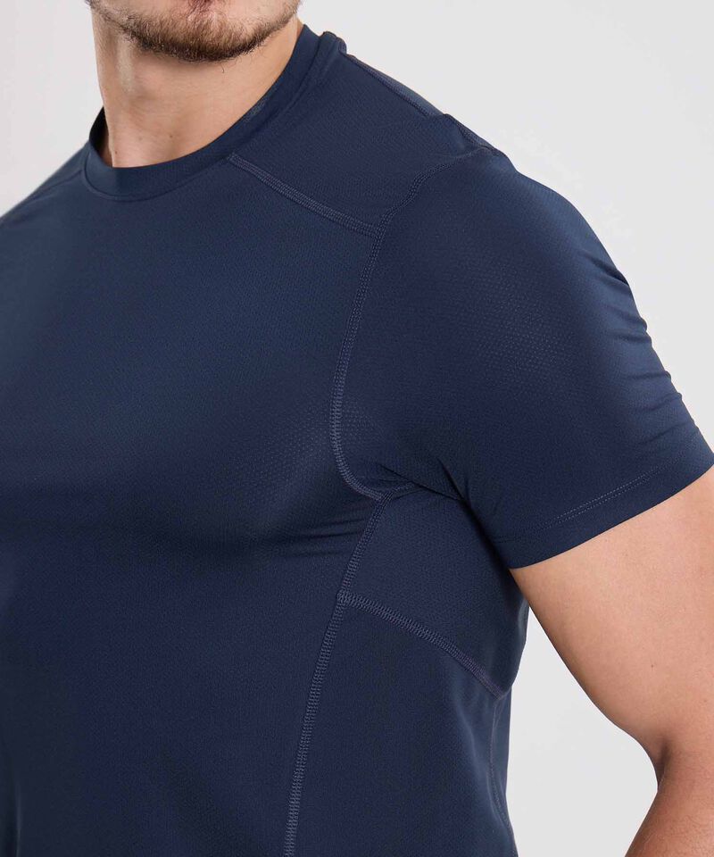Camiseta Para Hombre Azul