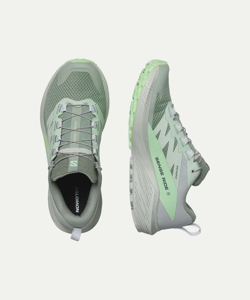 Tenis Salomon Para Mujer Verde