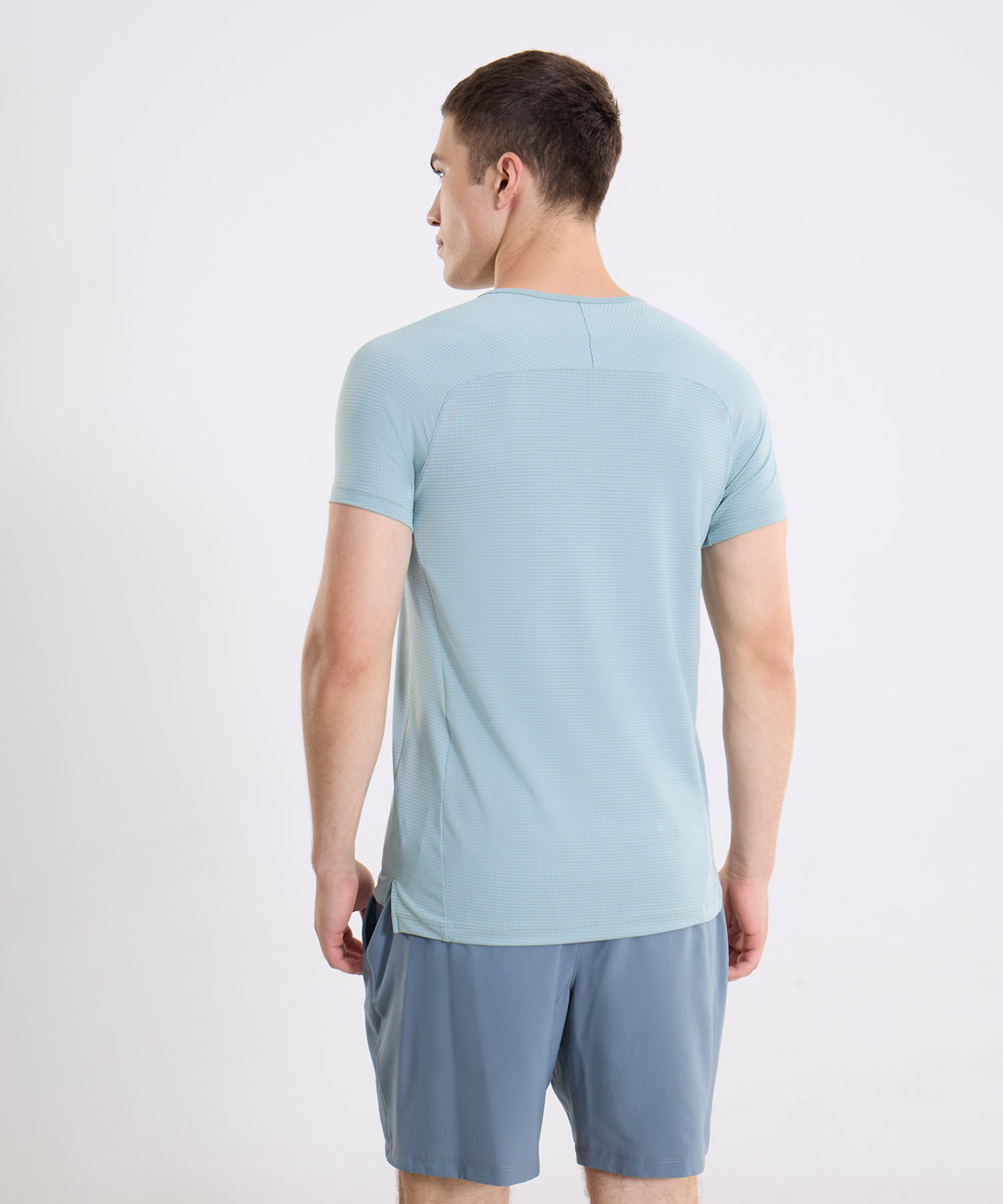 Camiseta Para Hombre VerdeClaro