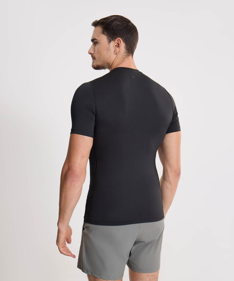 Camiseta Para Hombre Negro