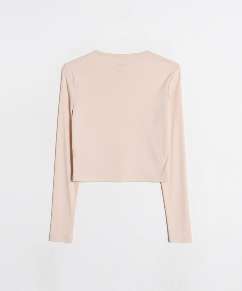 Camiseta Para Mujer Beige