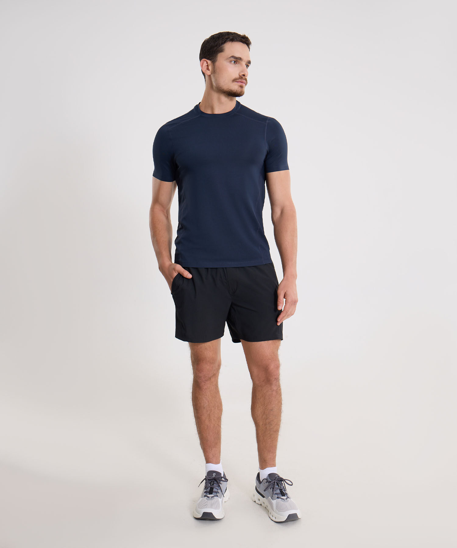 Camiseta Para Hombre Azul