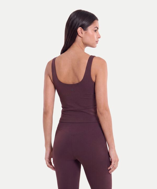 Camiseta Para Mujer CafeOscuro