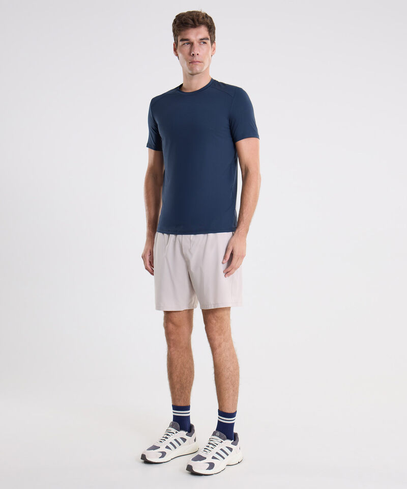 Camiseta Para Hombre AzulOscuro