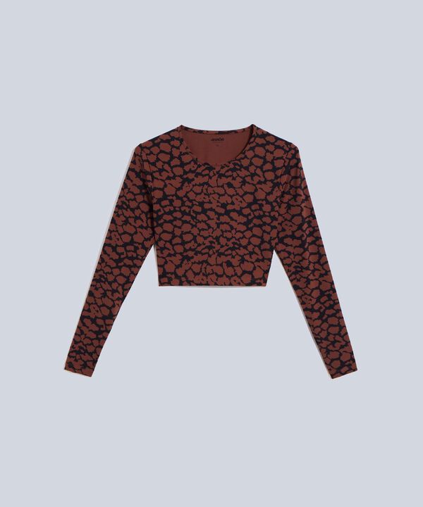 Camiseta Para Mujer Cafe