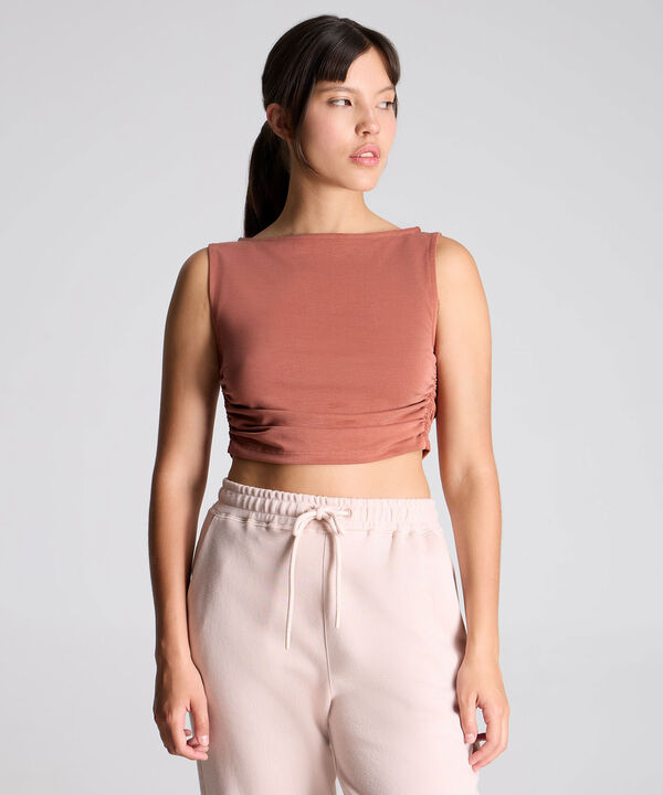 Camiseta Para Mujer Naranja image number null