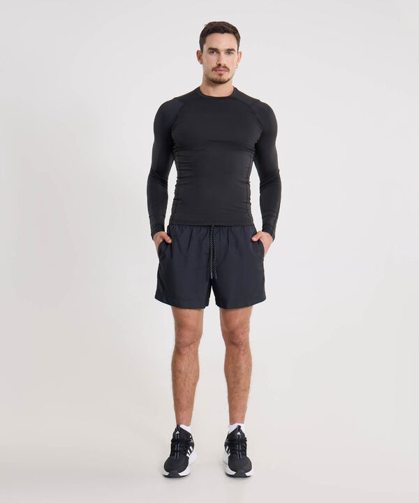 Camiseta Para Hombre Negro