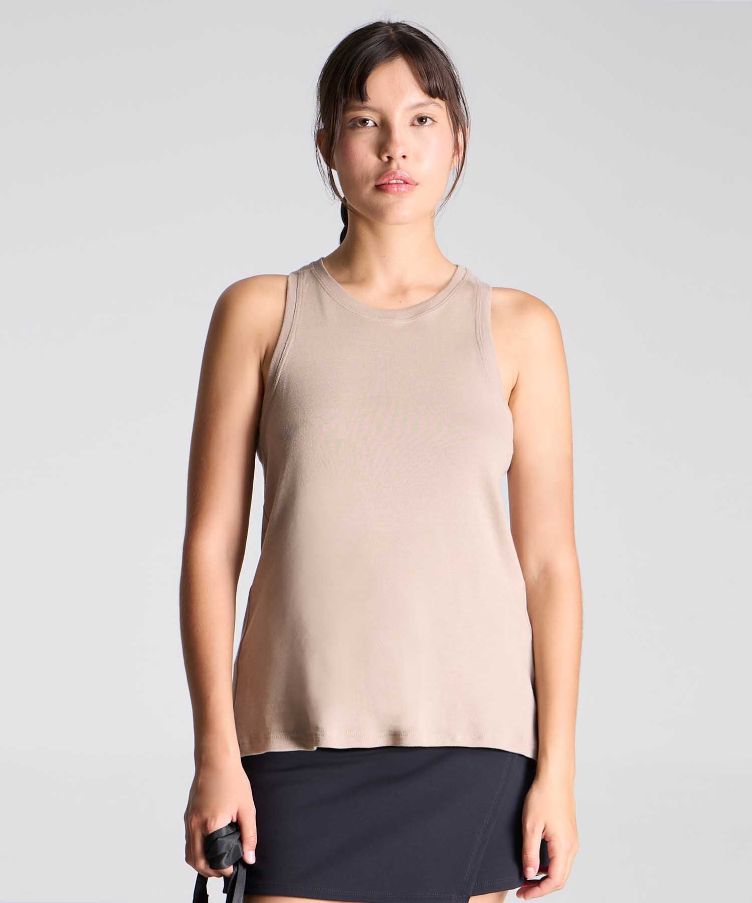 Camiseta Para Mujer Beige