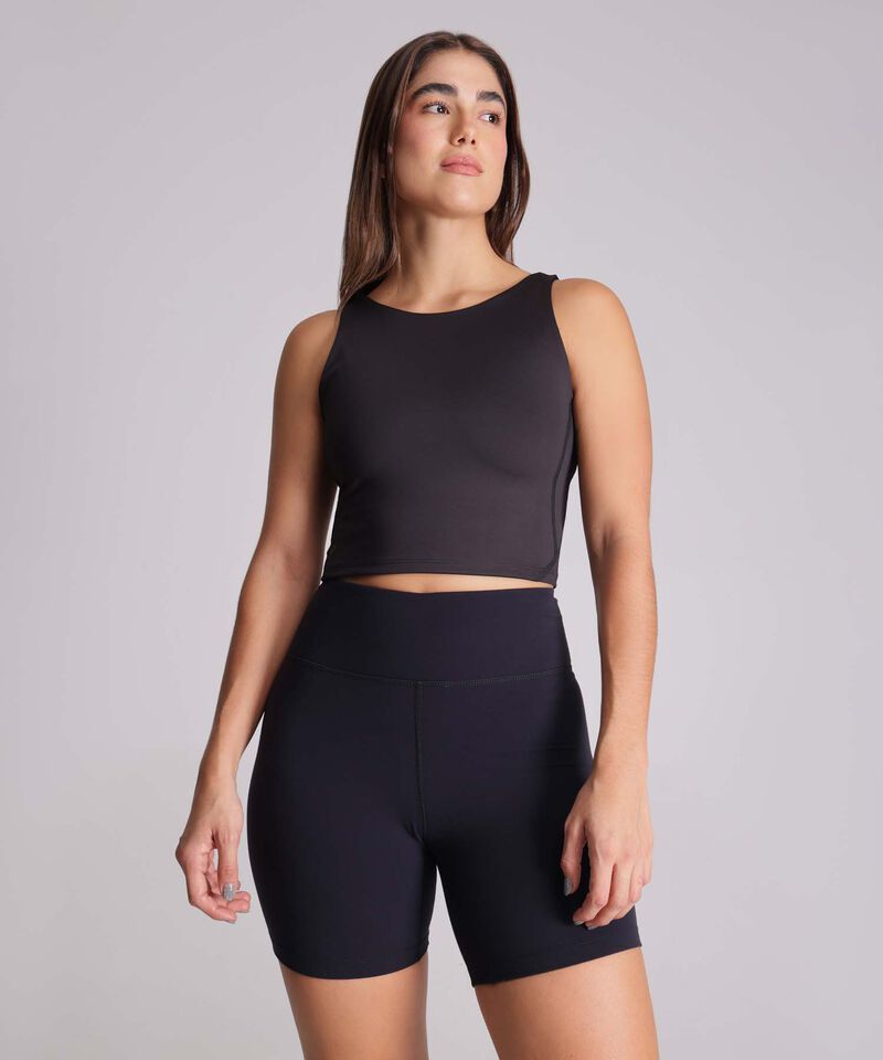 Camiseta Para Mujer Negro