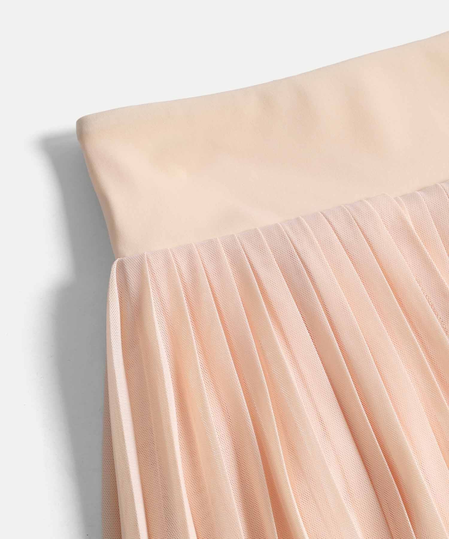 Falda Para Mujer Beige