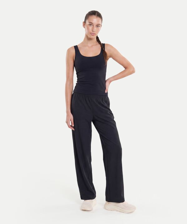 Camiseta Para Mujer Negro