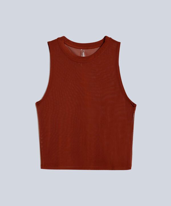 Camiseta Para Mujer Terracota