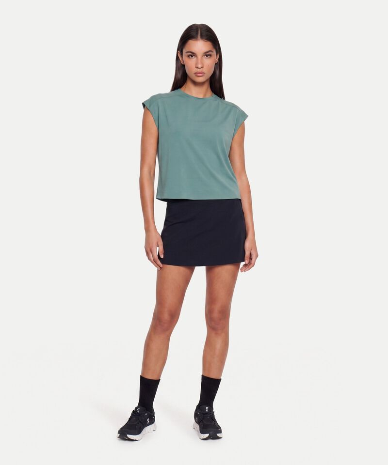Camiseta Para Mujer Verde