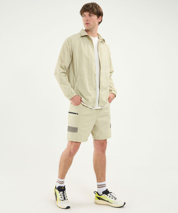 Chaqueta Para Hombre Beige image number null