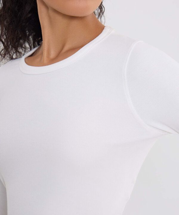 Camiseta Para Mujer Marfil