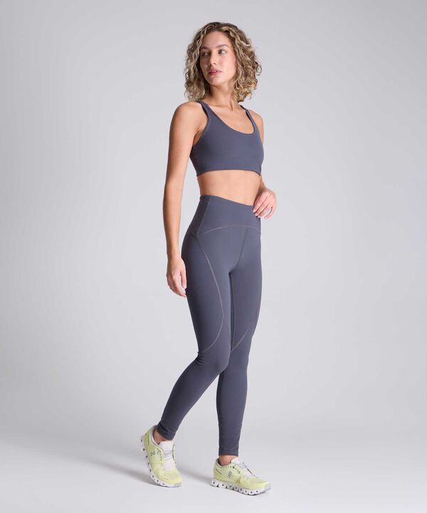 Leggins Para Mujer GrisOscuro image number null