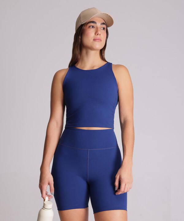 Camiseta Para Mujer AzulOscuro image number null
