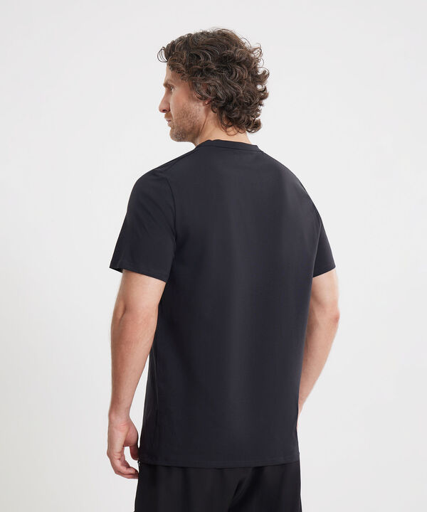 Camiseta Para Hombre Negro image number null