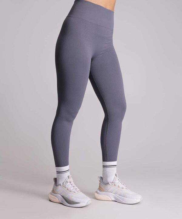 Leggins Para Mujer GrisOscuro image number null
