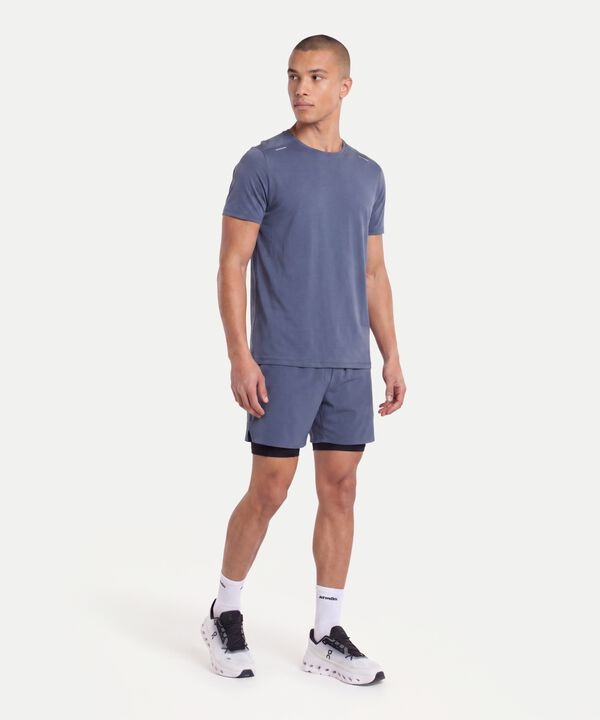 Bermuda Para Hombre Azul