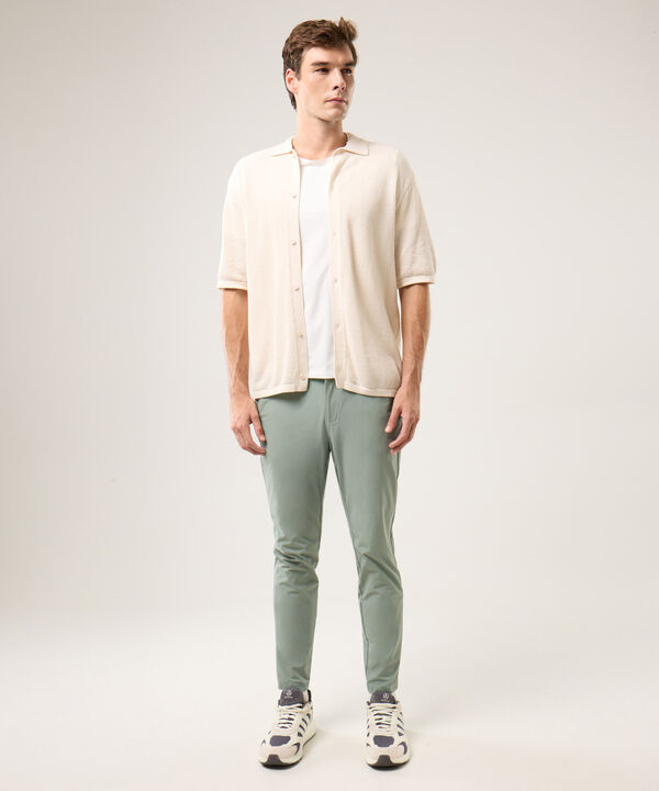 Polo Para Hombre Crema