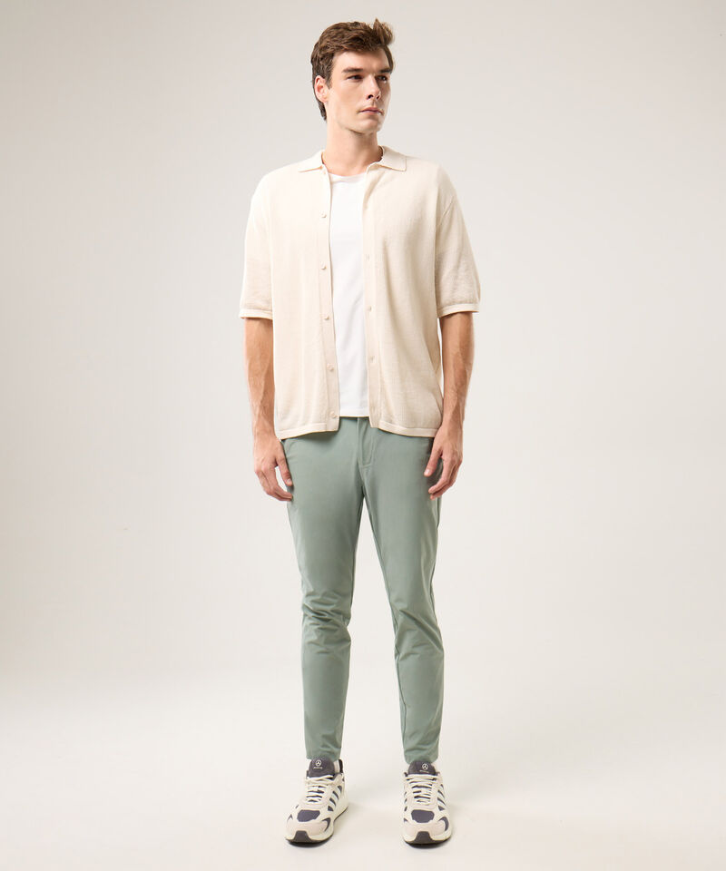Polo Para Hombre Crema
