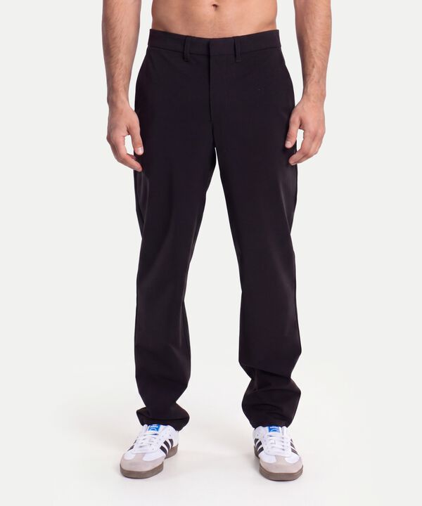 Pantalon Para Hombre Negro image number null
