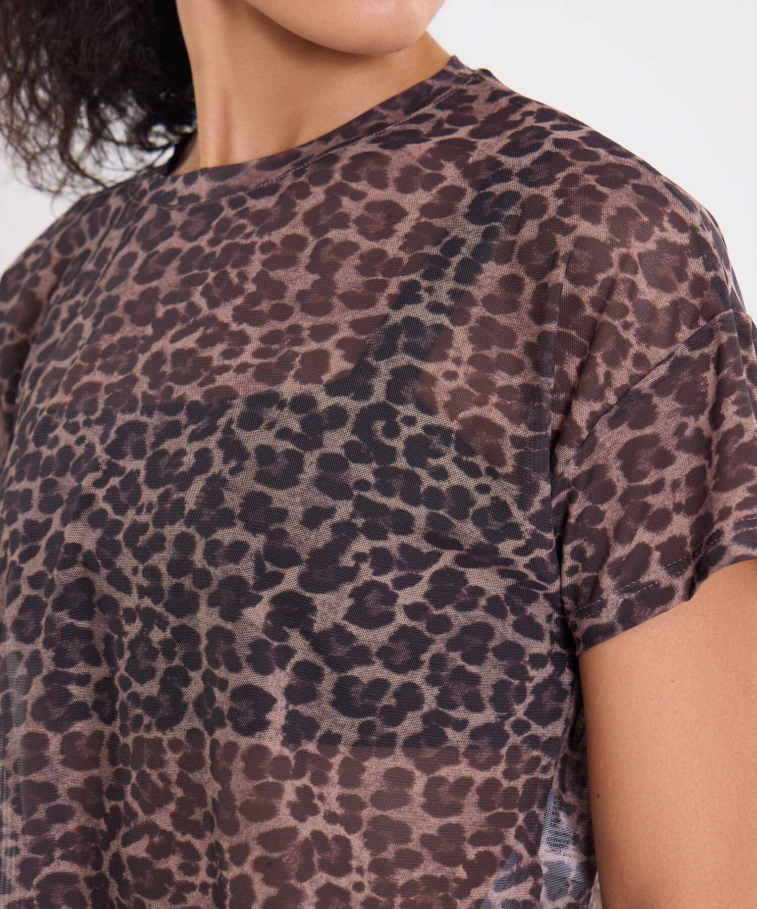 Camiseta Para Mujer CafeOscuro