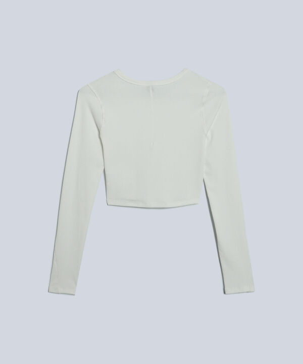 Camiseta Para Mujer Marfil image number null
