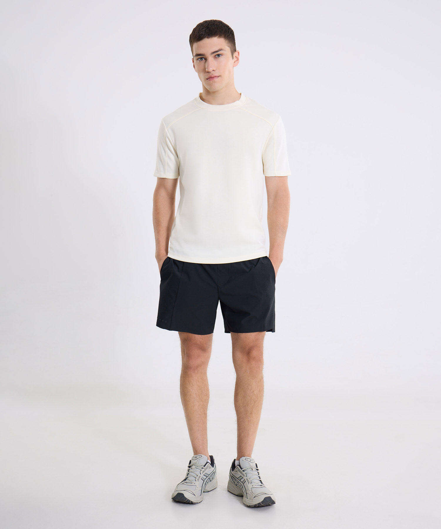 Camiseta Para Hombre Beige